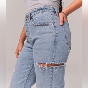 Curve Love Low rise 90s baggy jean (Abercrombie & Fitch)